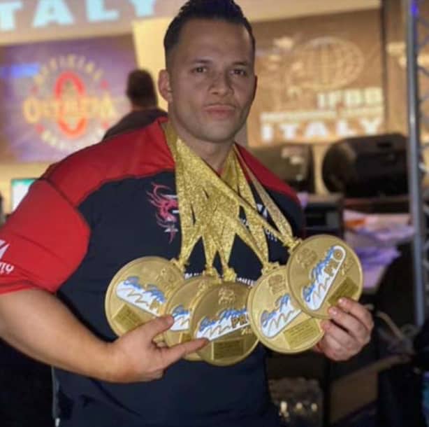 Medaglie conquistate dai suoi atleti