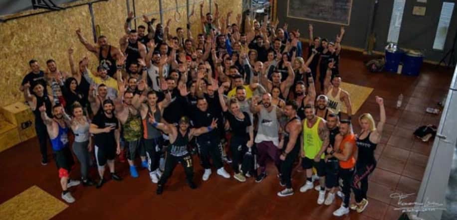 Una parte del Team Romano riunito